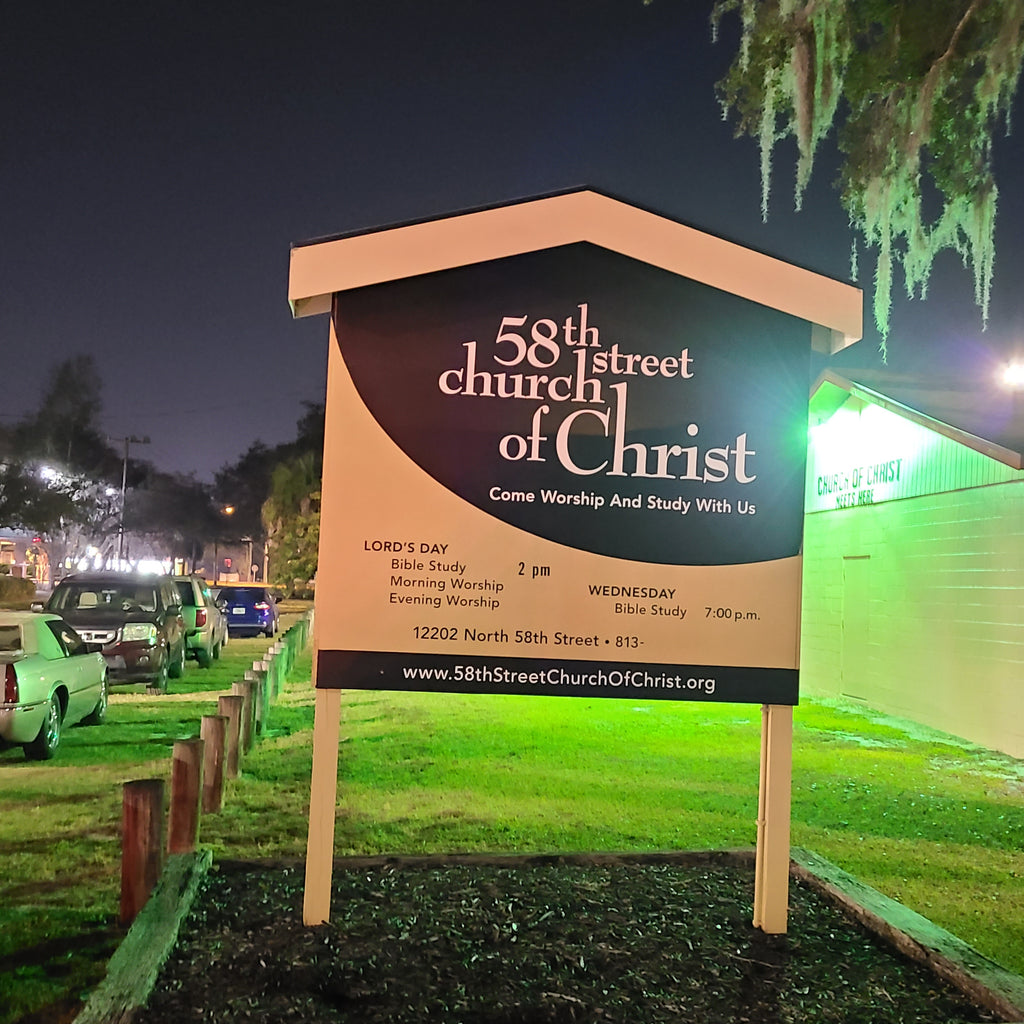 58th Street church of Christ in Tampa, Florida